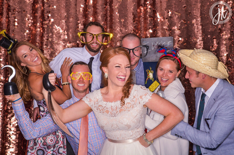 Wedding Reception Photo Booth in Columbia MO